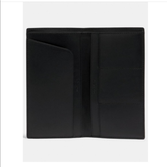 NWT Coach Black Slim Passport Wallet - Picture 6 of 7